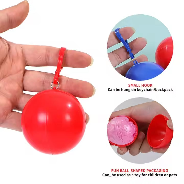 Portable Raincoat Ball