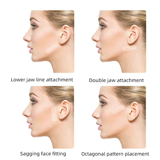 Invisible Face Lifting Tapes - Pack of 40 Pcs