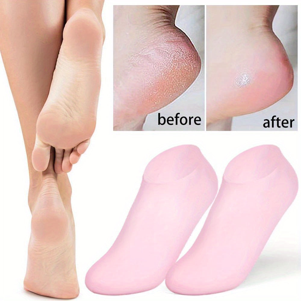 Silicone Moisturizing Gel Heel Socks