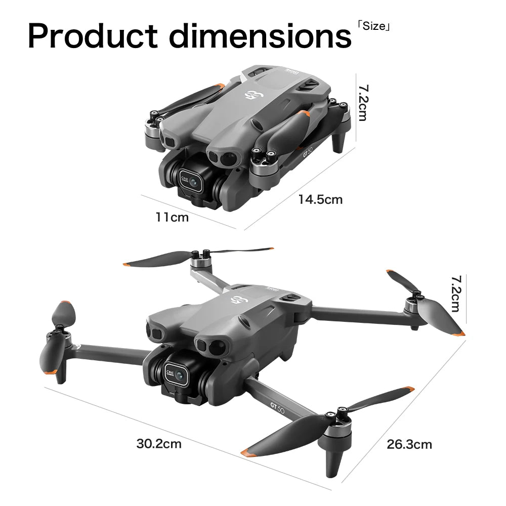 RC Drone+Obstacle Avoidance+HD Camera+Large Screen Remote