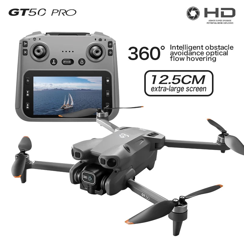 RC Drone+Obstacle Avoidance+HD Camera+Large Screen Remote