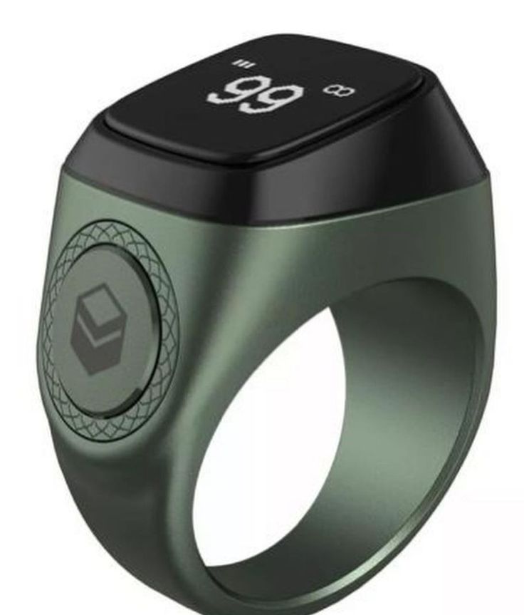 Equantu Qibla Ring Tasbih Counter Prayer Reminder