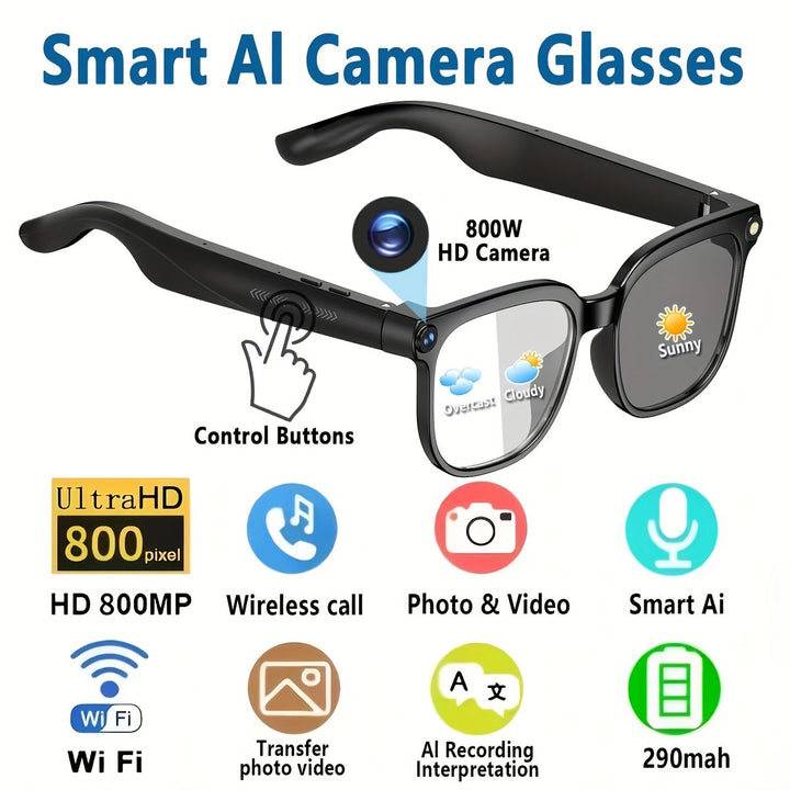 Smart Wireless Headphone Calling Sunglasses
