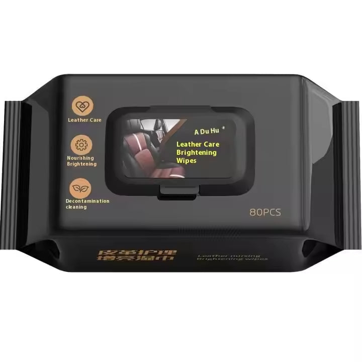 Car Interior Cleaning Wipes – Pack of 80 | Multipurpose Dashboard & Seat Cleaner Wipes