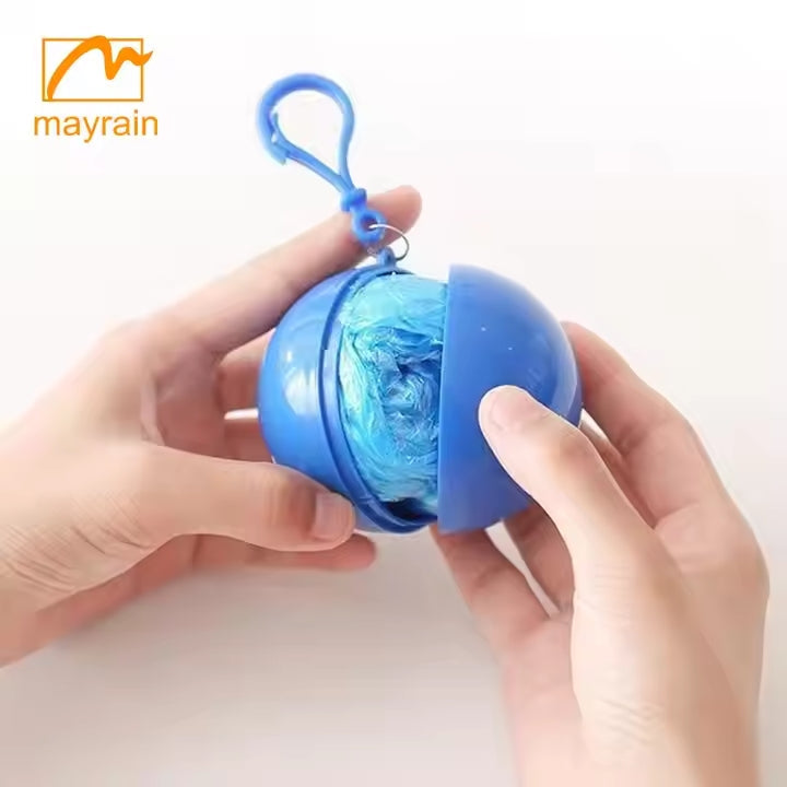 Portable Raincoat Ball