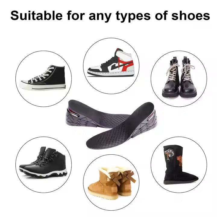 Height Increase Insoles for Men & Women (1 Pair) – Adjustable Size