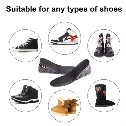 Height Increase Insoles for Men & Women (1 Pair) – Adjustable Size