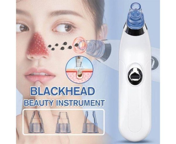 Blackhead Suction Remover & Pore Vacuum | Ultimate Beauty Tool for Deep Pore Cleaning |  Cell Operated