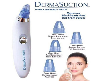 Blackhead Suction Remover & Pore Vacuum | Ultimate Beauty Tool for Deep Pore Cleaning |  Cell Operated