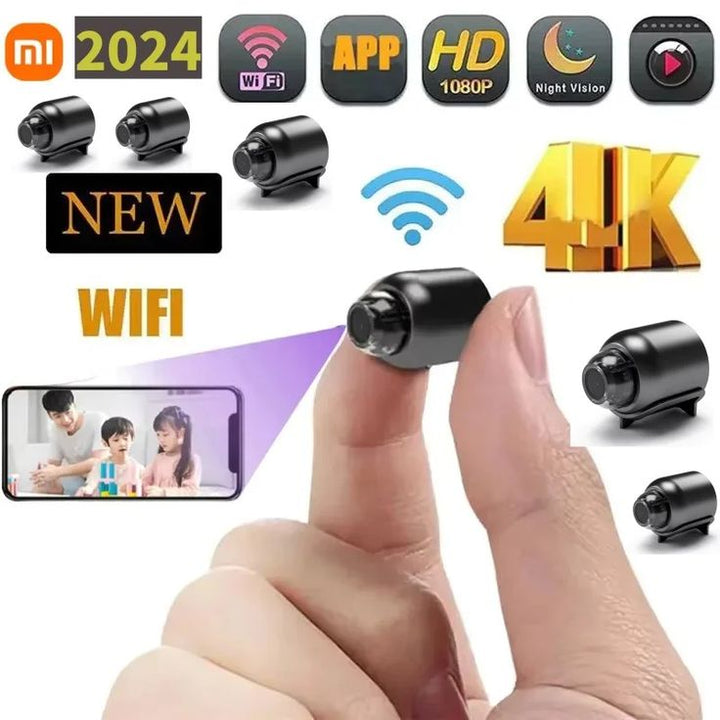 1080P HD Mini WiFi Camera for Home Office Included Sound Detector and Night Vision