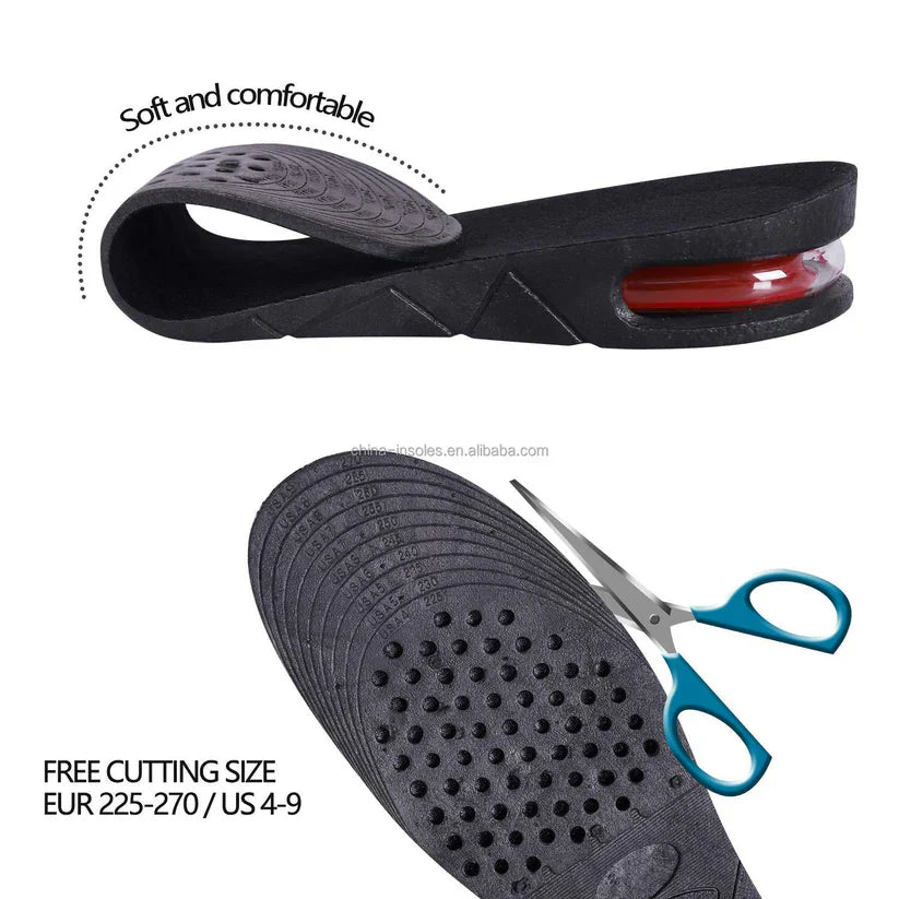 Height Increase Insoles for Men & Women (1 Pair) – Adjustable Size