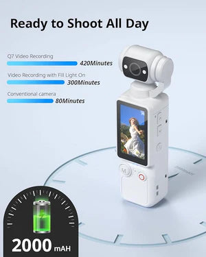 4K Ultra HD Handheld Gimbal Camera