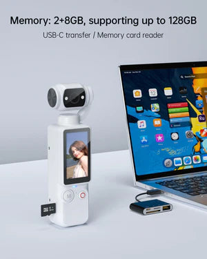 4K Ultra HD Handheld Gimbal Camera