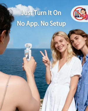 4K Ultra HD Handheld Gimbal Camera