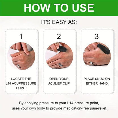 Buy 1 Get 1 FREE – Sugar Control Acupressure Clips (2 Pcs Set)
