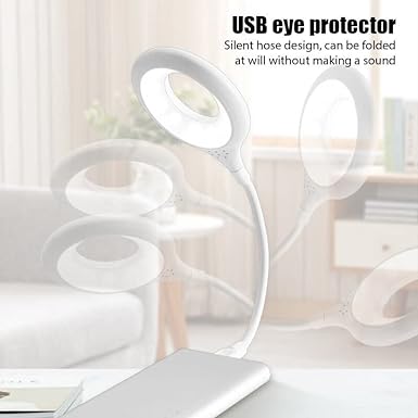 USB Voice Control Reading Lamp – Smart LED Table Light for Home and Office