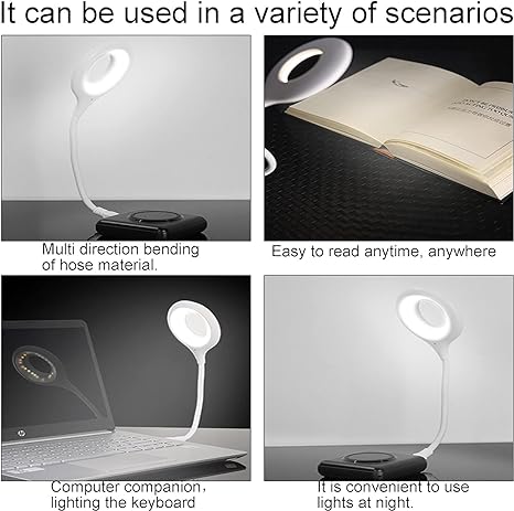 USB Voice Control Reading Lamp – Smart LED Table Light for Home and Office