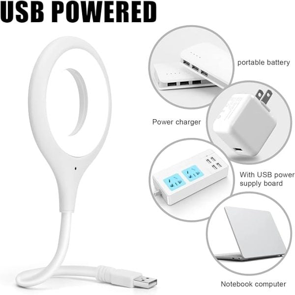 USB Voice Control Reading Lamp – Smart LED Table Light for Home and Office